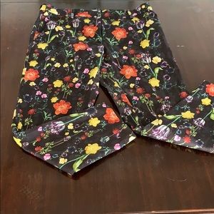 H&M Floral slacks!
